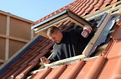 Pose de fenêtres de toit Velux à Bergholtz